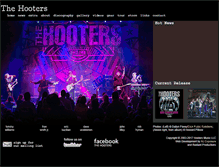 Tablet Screenshot of hootersmusic.com